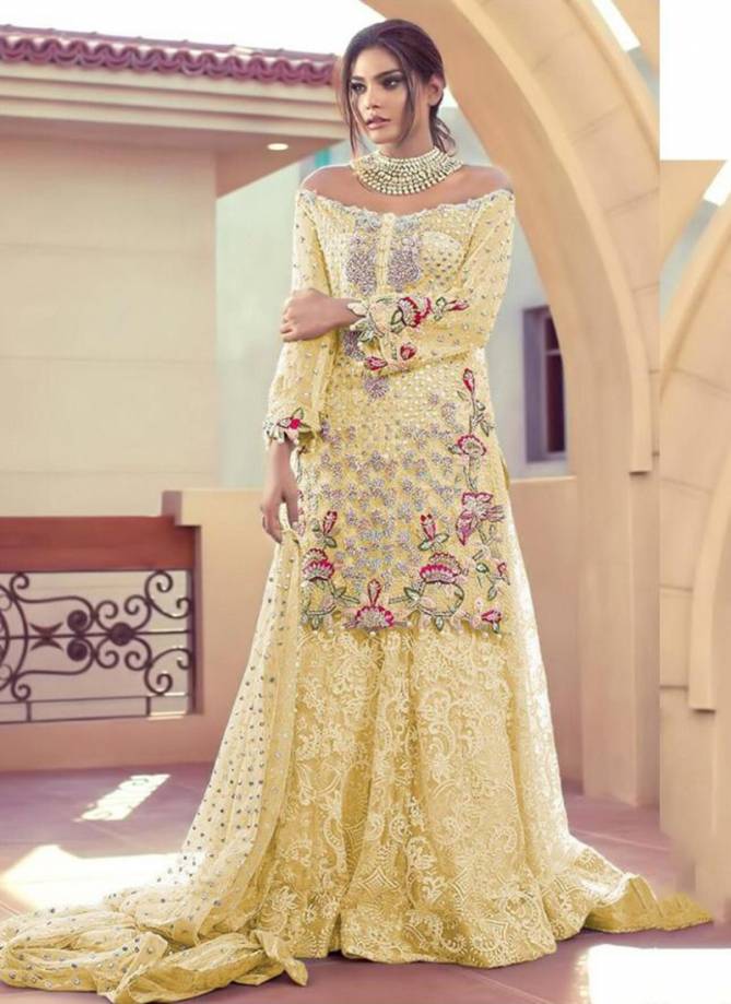 RAMSHA IMROZIA NX Latest Fancy Designer Heavy Festive Wear Heavy Butter Fly Net With Embroidery Work Pakistani Salwar Suit Collection